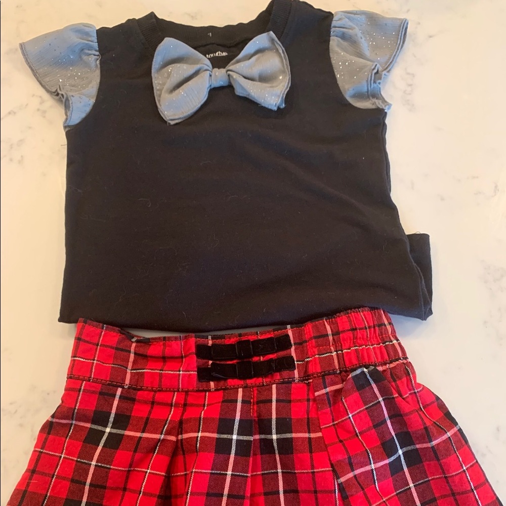 Girls holiday outfit